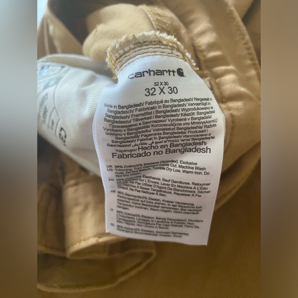 Carhartt relaxed fit rugged flex 5 pocket work pants size 32X 30 EC- - Picture 5 of 8